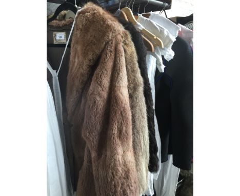 Three vintage fur coats 