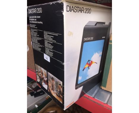 A vintage Diastar 200 large-sized slide viewer. 