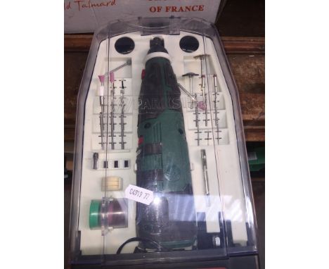A Parkside cordless rotary tool 