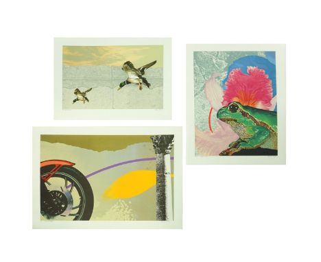 Three (3) Michael Jay Knigin, American (1942-2011) Serigraphs. Lot includes: Loyal To Me, 1980. Edition 300, AP. Paper size 3