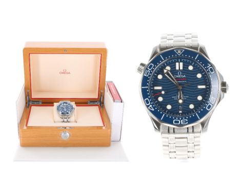 Omega Seamaster Professional Co-Axial Master Chronometer Diver 300m/1000ft stainless steel  bracelet watch, ref. 210304220030