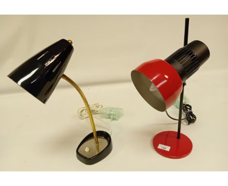 1970's Prova Desk Lamp together with 1960's Pifco Lamp
