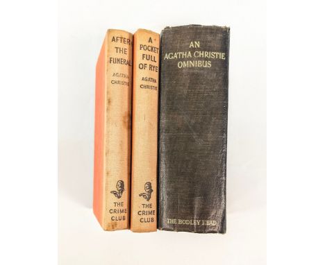 Christie Agatha, 'A Pocket Full of Rye', 'After The Funeral', 'The Mysterious Affair At Styles, The Murder on the Links, Poir