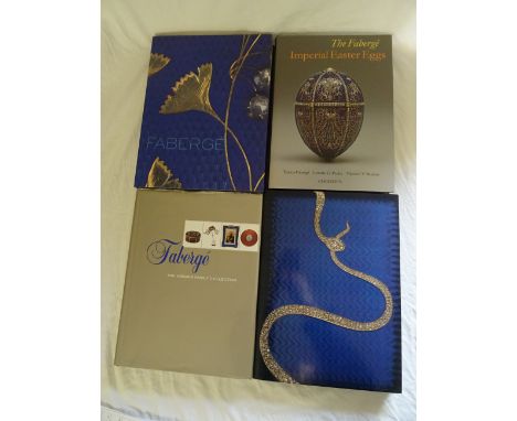 Another box of books relating to the work of Carl Fabergé.  (from the collection of the late Richard Moore) 