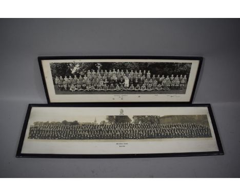 Two Framed Vintage School Photographs, Prestfelde 1937 and Shrewsbury School 1946 
