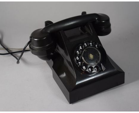 A Vintage Bakelite Telephone