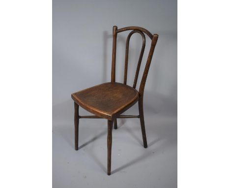 A Vintage Austrian Bentwood Side Chair by Thonet 