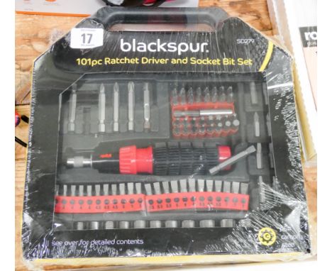 A new 101 piece bracket driver and socket bit set 
