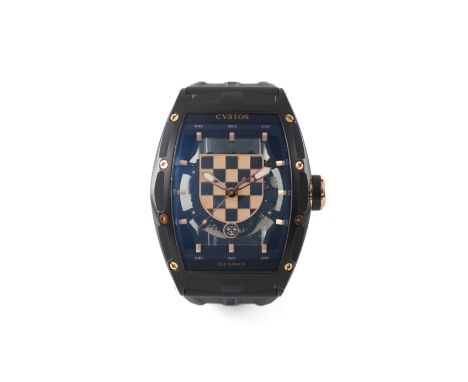 CvstosCvstos Jetlliner II Challenger GT model. Automatic mechanical movement with date at 18H. Working during the expert exam