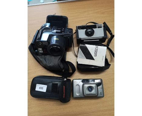 Lot of camera s to include olmypus camera. 