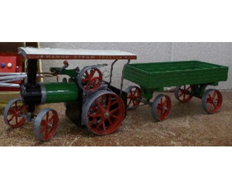 A Mamod TE1A engine and cart