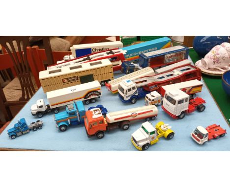 Selection of pre-vintage 1970's &amp; 80's Corgi/matchbox superkings in good condition (Mixed) 