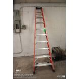 Werner 10' fiberglass step ladder