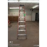 Werner 8' fiberglass step ladder