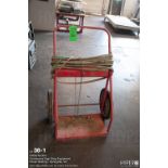 welding gas cart w/hoses, regulators
