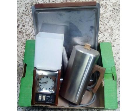 RUSSELL HOBBS STAINLESS STEEL COFFEE PERCOLATOR &amp; TRAY
