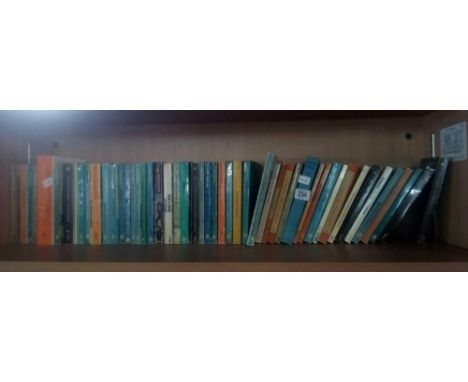 SHELF OF MAINLY PENGUIN PAPERBACK BOOKS