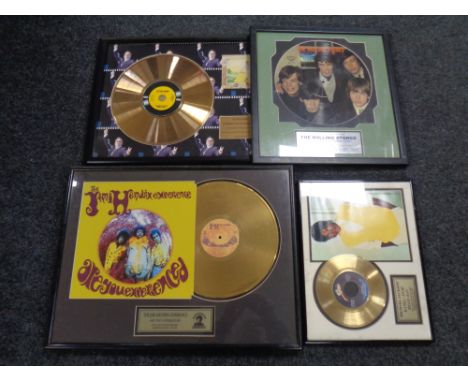 A collection of disc montages including The Rolling Stones, Michael Jackson etc 