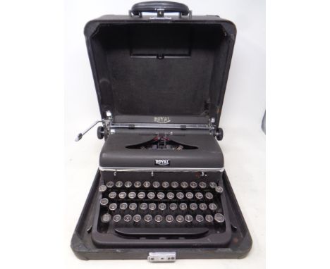 A vintage Royal typewriter 