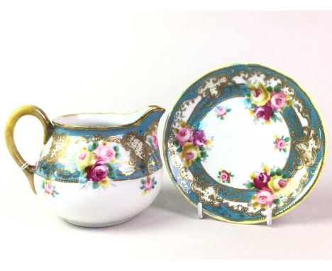 COPELAND SPODE PART COFFEE SERVICE, AND A PART TEA SERVICE the tea service with floral pattern