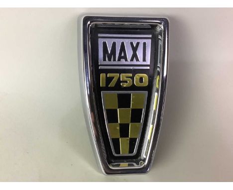 COLLECTION OF VINTAGE CAR BADGES, including Maxi, Morris and Reliantthe largest 16cm longQty: 6