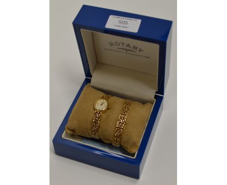 ROTARY LADIES WRIST WATCH WITH PRESENTATION BOX     