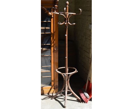 VINTAGE BENT WOOD COAT STAND     
