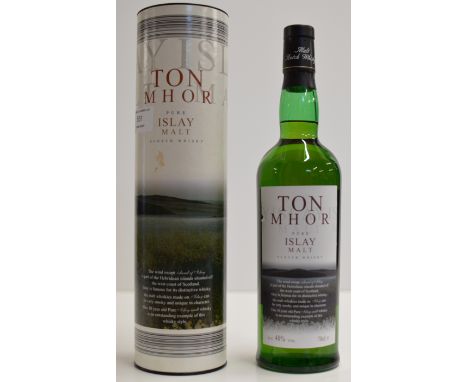 TON MHOR PURE ISLAY MALT SCOTCH WHISKY WITH PRESENTATION BOX - 70CL, 40% VOL     