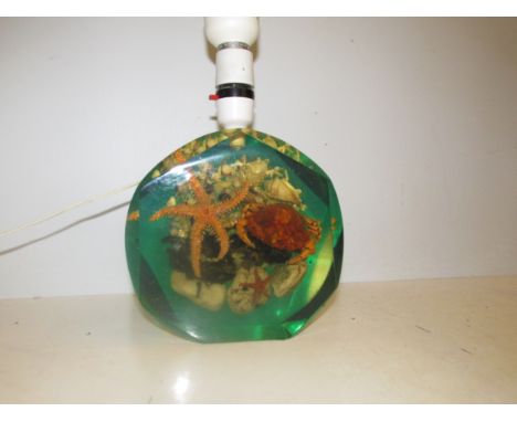 Retro mid century crab lamp with no shade 