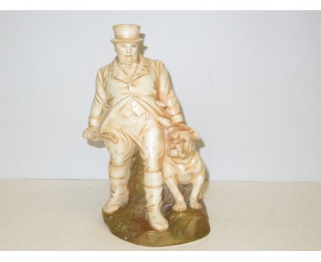 Crown Devon ceramic figure of John Bull Height 30 cm 