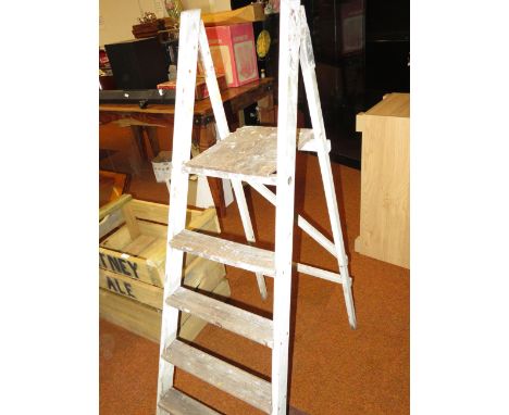 Vintage step ladders 