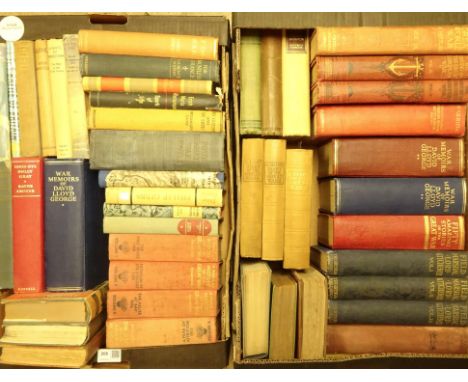 Collection of books relating to the First World War, including 'The Great World War, A History' by The Gresham Publishing Com