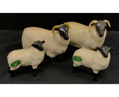 Beswick Blackfaced sheep family, no.1765 (4)