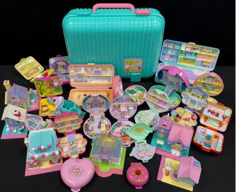 Polly Pockets/Blue bird toys 1990s issues   Fifi's Parisian Apartment, Wild Life Zoo, Mr Fry;s Restaurant, Fun Fair/Theme par