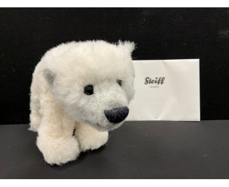 Steiff Knit Masterpiece Polar Bear. 2933/3000, Boxed With Paperwork.