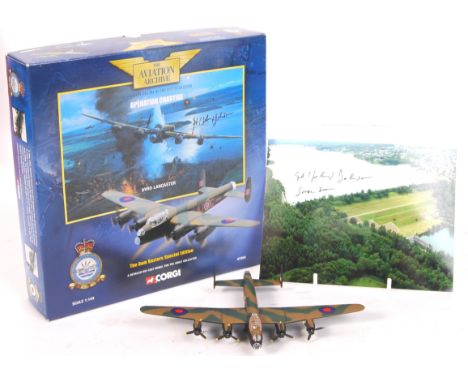 A Corgi ' The Aviation Archive ' Special Edition 1:144 scale precision diecast model Avro Lancaster. Special Edition ' Operat