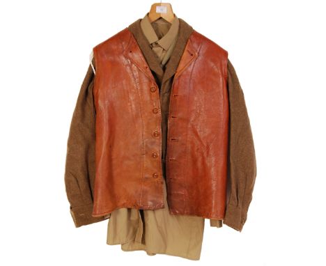 An original WWII Second World War British military ' ATS ' Auxiliary Territorial Service uniform to include; cap, shirt, tie,