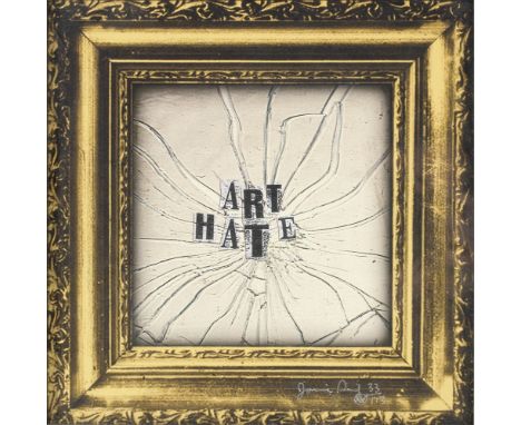 Jamie Reid (British, born 1947): Art Hate,2009,digital print, artwork taken from Silent Revolt's 7inch vinyl sleeve for their