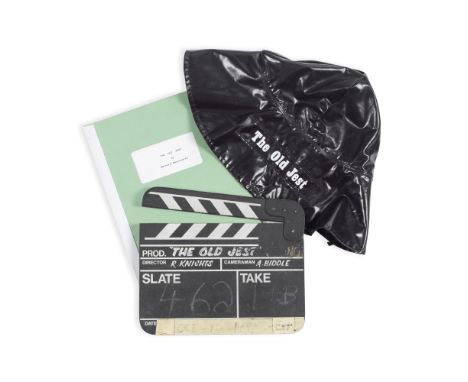 The Old Jest/The Dawning: A Wooden Clapperboard Used In Production,The Vista Organisation, 1988,marked with the slate number 