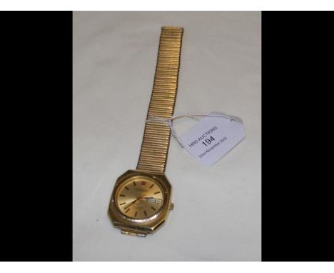 An Omega Electronic Constellation gent's chronometer 