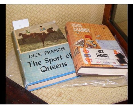 Dick Francis - two First Editions - 'The Sport of Queens' and 'Odds Against' CONDITION REPORTSome damage to outer corners and