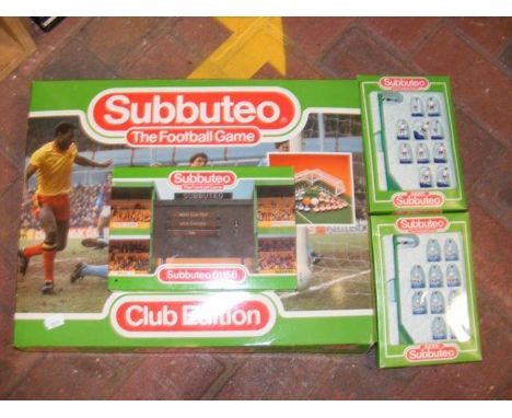 Subbuteo Club Edition with extras