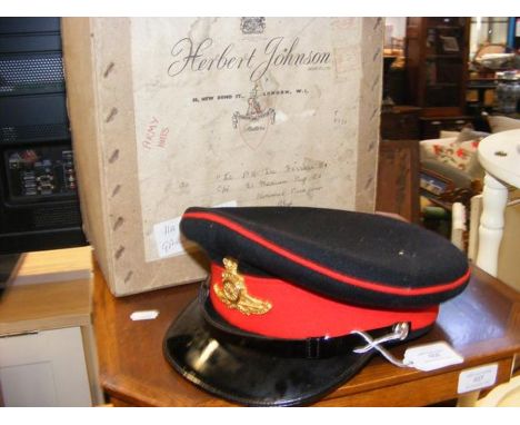 A military hat in box