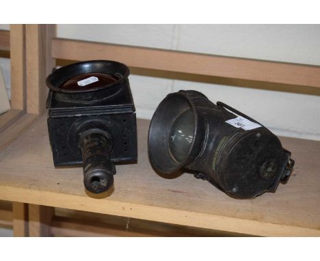 Two vintage lanterns