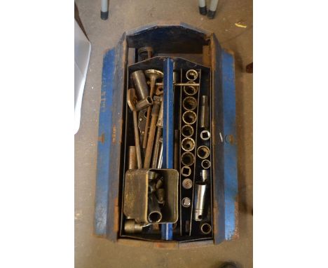 Metal toolbox and sundry tools
