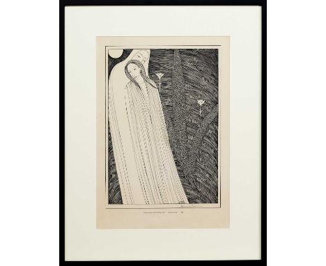 * HANNAH FRANK (SCOTTISH 1908 - 2008), COME LOVELY AND SOOTHING DEATH lithograph on paper, signed in pencilmounted, framed an