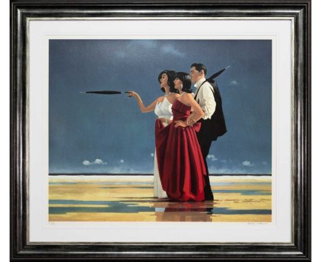 * JACK VETTRIANO (SCOTTISH b. 1951), THE MISSING MAN artist's proof silkscreen print on paper, signed and numbered Artist's P