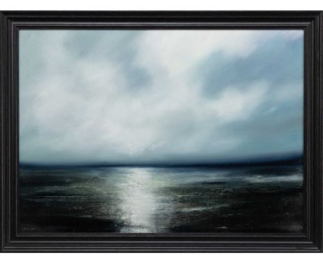 * DARREN SCOTT, WHAT LIGHT REMAINS oil on board, signed, titled versoframed and under glassimage size 50cm x 70cm, overall si