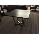 Furniture Asset: LOT OF: 15 qty: Table 4-Top Wood D. Table, 42"W x 42"D x 30"H, Orig. price: $