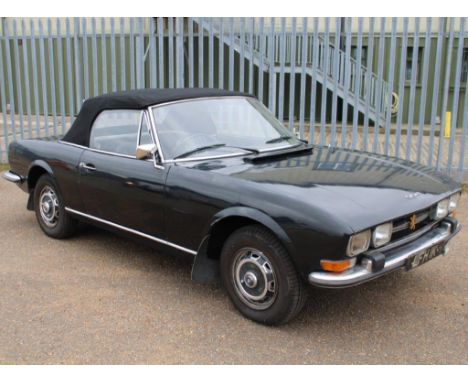 1972 Peugeot 504 CabrioletMake: Peugeot Model: 504 Cabriolet Year: 1972Mileage: 91208VIN: 1409954Configuration: Right Hand Dr